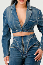 Load image into Gallery viewer, Cool Chick Denim Pant Set
