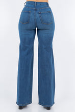 Load image into Gallery viewer, Wide Leg Jeans with Foil Detail
