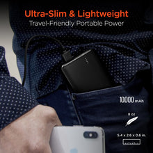 Load image into Gallery viewer, Hypergear 10000mAh 20W PD and USB Power Bank
