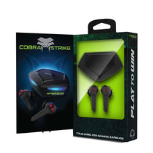 Load image into Gallery viewer, HyperGear CobraStrike True Wireless Gaming Earbuds
