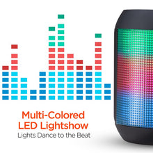 Load image into Gallery viewer, HyperGear Rave Mini Wireless LED Speaker
