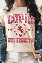 Load image into Gallery viewer, Cupid University Sequined Short Sleeve
