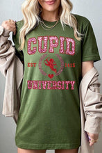 Load image into Gallery viewer, Cupid University Sequined Short Sleeve
