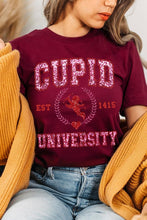 Load image into Gallery viewer, Cupid University Sequined Short Sleeve
