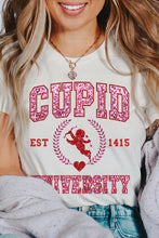 Load image into Gallery viewer, Cupid University Sequined Short Sleeve
