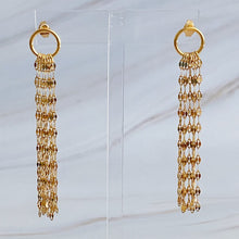 Load image into Gallery viewer, Chain Drape Dangle Earrings
