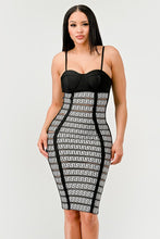 Load image into Gallery viewer, Maze Enigma Bodycon Dress
