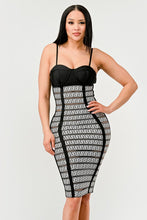 Load image into Gallery viewer, Maze Enigma Bodycon Dress
