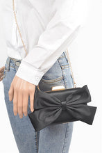 Load image into Gallery viewer, Satin Bowtie Box Clutch
