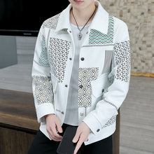 Load image into Gallery viewer, Mens Casual Polo Collar Loose Fashion Shacket Tops
