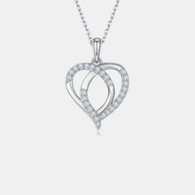 Load image into Gallery viewer, Moissanite 925 Sterling Silver Heart Shape Necklace
