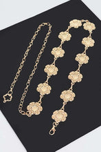 Load image into Gallery viewer, Flower Filigree Station Chain Belt
