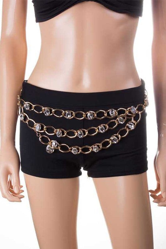 Convertible Long Chain Belt Necklace