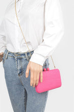 Load image into Gallery viewer, Faux Straw Iconic Box Clutch

