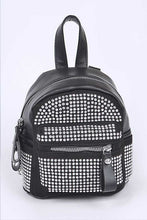 Load image into Gallery viewer, Studded Small Fashion Backpack
