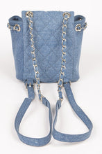 Load image into Gallery viewer, Denim Fashion Backpack
