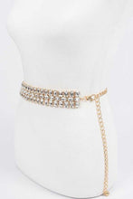 Load image into Gallery viewer, Bejewel Statement Chain Belt
