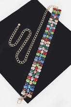 Load image into Gallery viewer, Bejewel Statement Chain Belt
