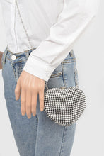 Load image into Gallery viewer, Rhinestone Heart Shape Box Clutch
