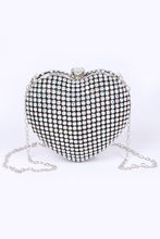 Load image into Gallery viewer, Rhinestone Heart Shape Box Clutch
