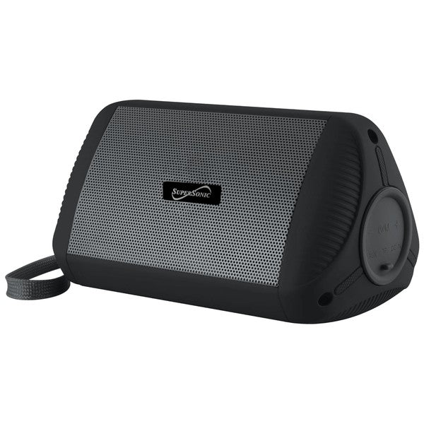 Supersonic IPX6 Water-Resistant BT Speaker w TWS