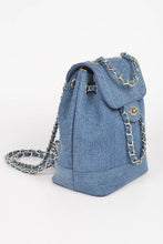 Load image into Gallery viewer, Denim Fashion Backpack
