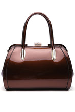 Load image into Gallery viewer, MKF Marlene Patent Satchel Handbag by Mia K
