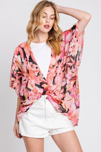 Load image into Gallery viewer, Floral Light Weight Kimono Cover UP
