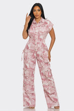 Load image into Gallery viewer, Pink Whisper Tie-Dye Jumpsuit
