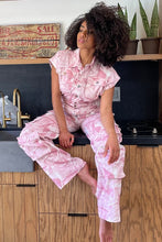 Load image into Gallery viewer, Pink Whisper Tie-Dye Jumpsuit
