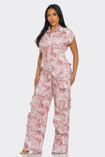 Load image into Gallery viewer, Pink Whisper Tie-Dye Jumpsuit
