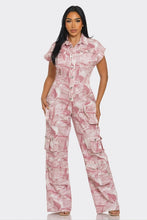 Load image into Gallery viewer, Pink Whisper Tie-Dye Jumpsuit
