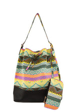 Load image into Gallery viewer, Aztec Pattern Tote Bag
