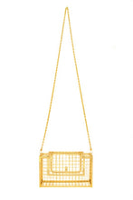 Load image into Gallery viewer, Metal Cage Crossbody Clutch Bag
