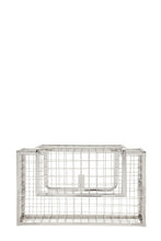 Load image into Gallery viewer, Metal Cage Crossbody Clutch Bag
