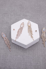 Load image into Gallery viewer, Teardrop Shape and Tassels earrings
