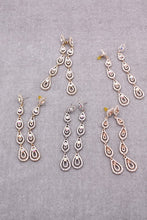 Load image into Gallery viewer, Rhinestone Teardrop earring
