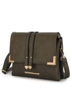 Load image into Gallery viewer, MKF Valeska Multi Compartment Crossbody by Mia k
