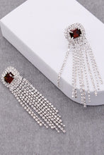 Load image into Gallery viewer, GEMSTONE TASSEL EARRINGS
