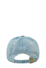 Load image into Gallery viewer, Wash Distressed Denim Ripped Baseball Cap
