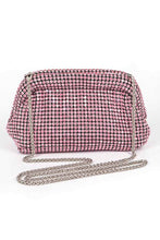 Load image into Gallery viewer, Oversize Rhinestone Convertible Soft Clutch Bag
