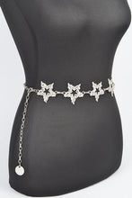 Load image into Gallery viewer, Rhinestone Star Iconic Chain Belt
