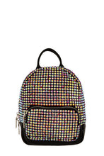 Load image into Gallery viewer, Mini Rhinestone Backpack
