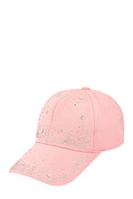 Load image into Gallery viewer, Rhinestone and Star Baseball Cap
