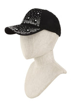 Load image into Gallery viewer, Rhinestone and Star Baseball Cap
