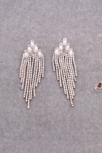 Load image into Gallery viewer, Luxury Cubic Zirconia Tassel Drop Earrings
