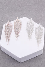 Load image into Gallery viewer, Luxury Cubic Zirconia Tassel Drop Earrings
