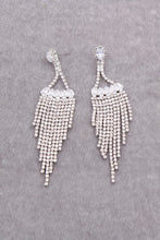 Load image into Gallery viewer, Luxury Cubic Zirconia Tassel Drop Earrings
