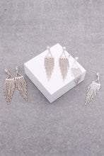 Load image into Gallery viewer, Luxury Cubic Zirconia Tassel Drop Earrings
