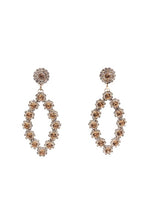 Load image into Gallery viewer, Large Rhinestone Drop Stud Earrings
